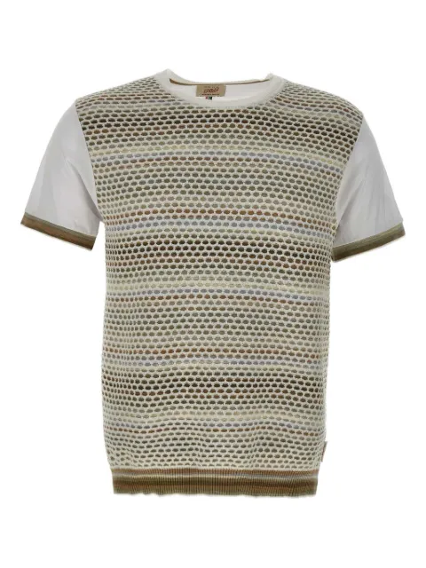 BOB Tex Unica honeycomb-patterned T-shirt