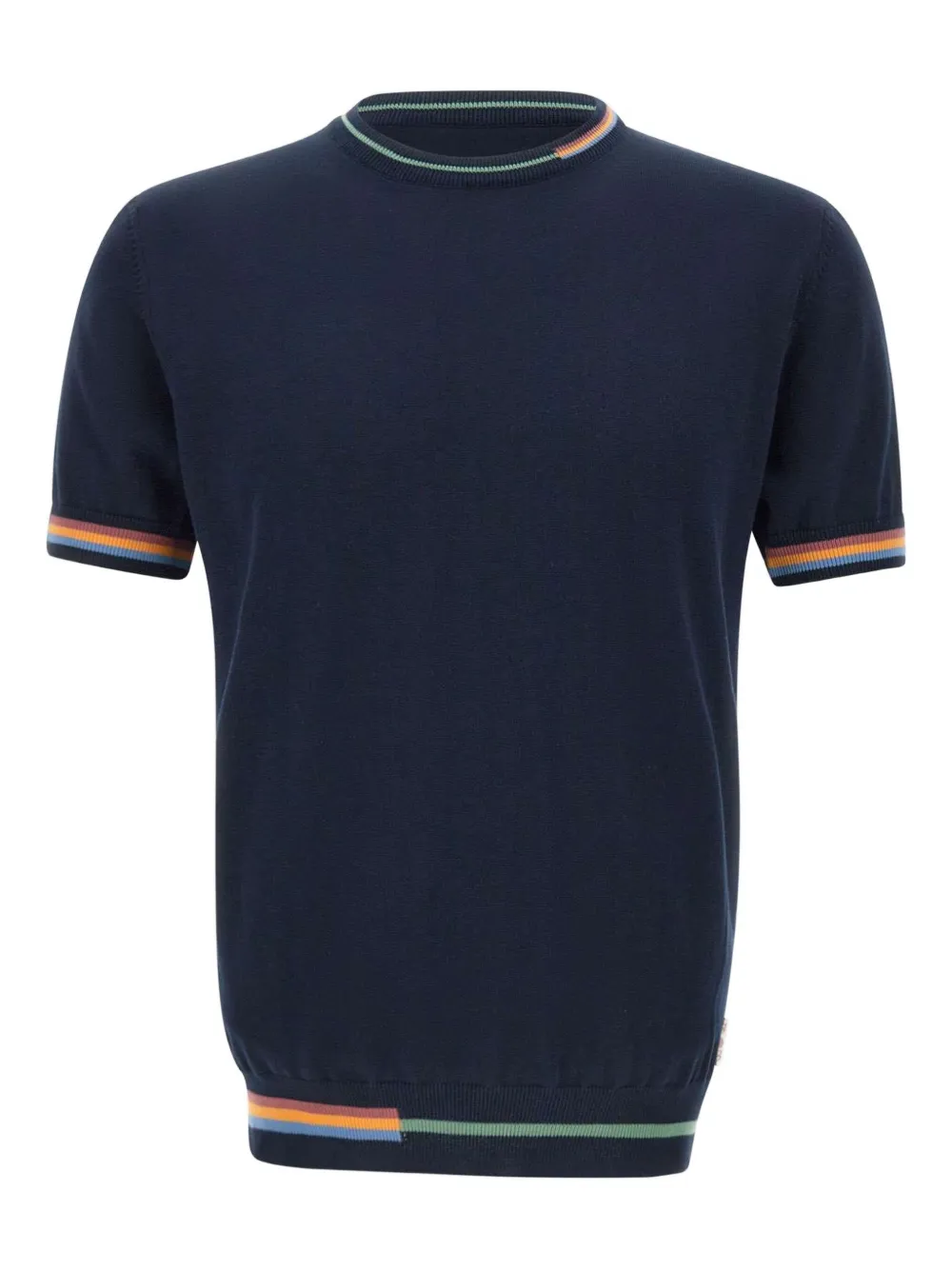 Willis striped-trim T-shirt
