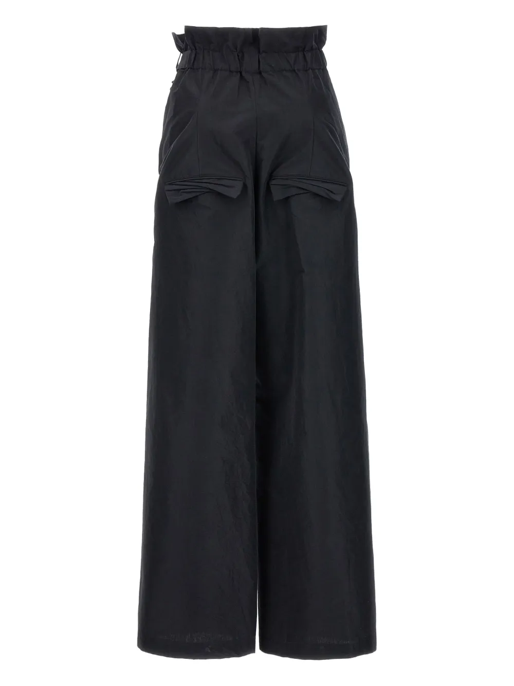 Issey Miyake Trainingsbroek met elastische tailleband - Zwart