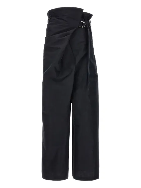 Issey Miyake elastic-waistband trousers