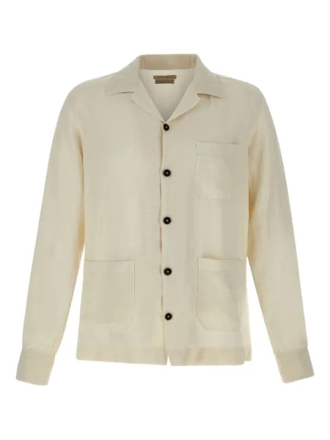 DEVORE Rick button-up linen shirt