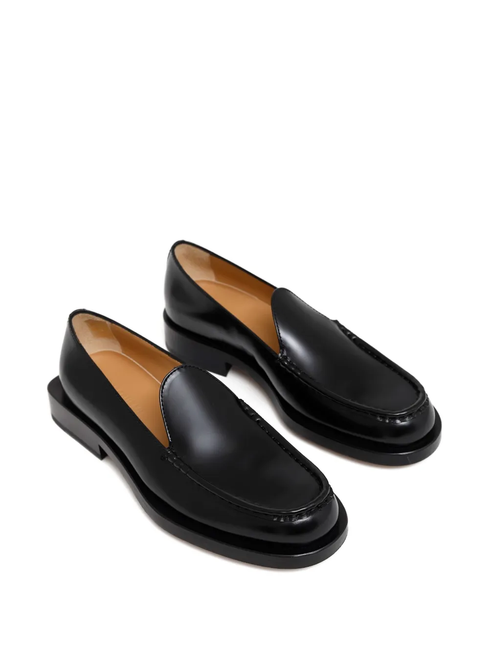 Jacquemus The loafers block heal shoes Black