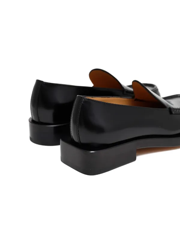Jacquemus The Loafers Block Heal Shoes | Black | FARFETCH