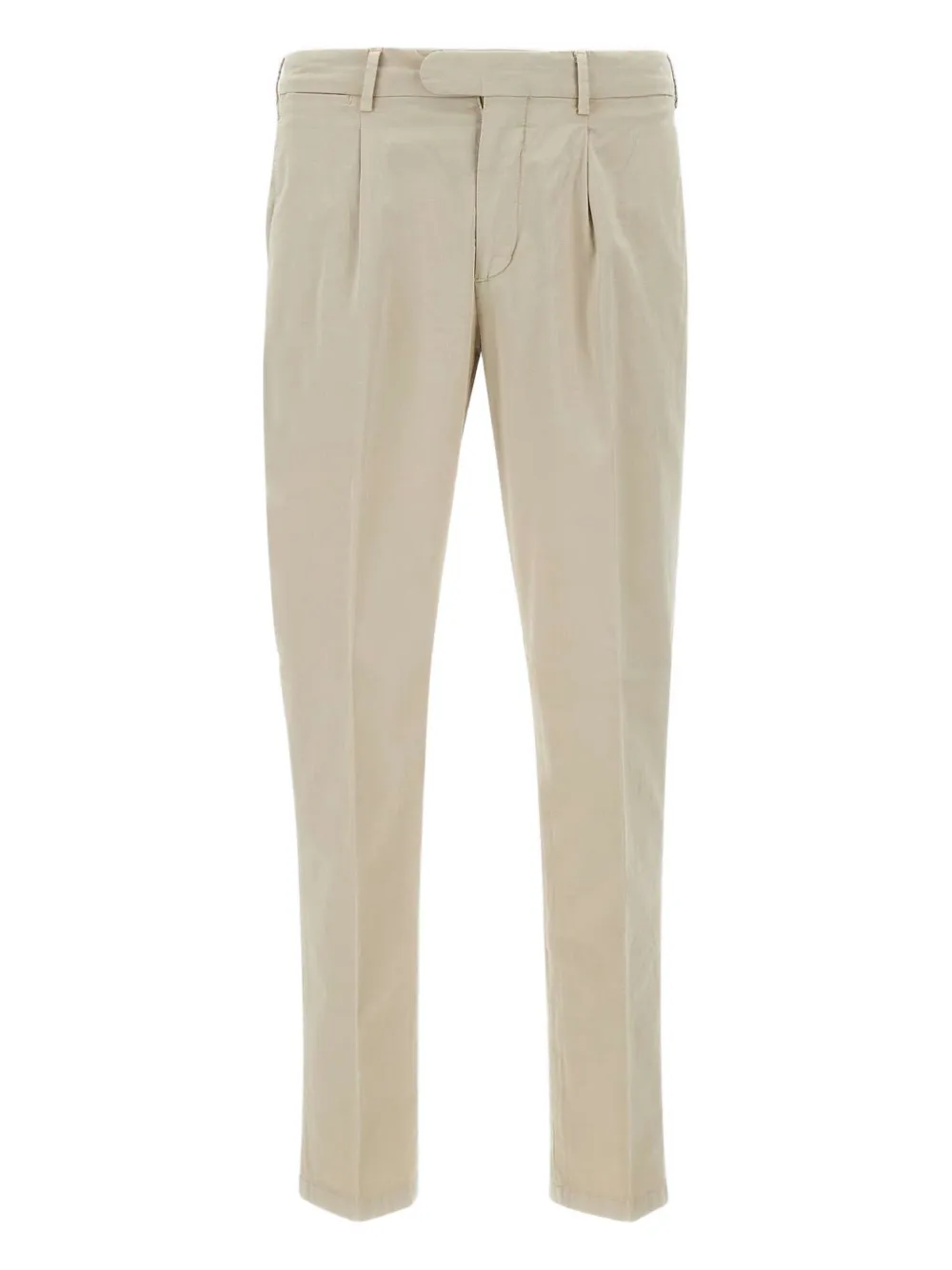 silk-blend trousers