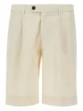 DEVORE pleated tailored shorts - Neutrals
