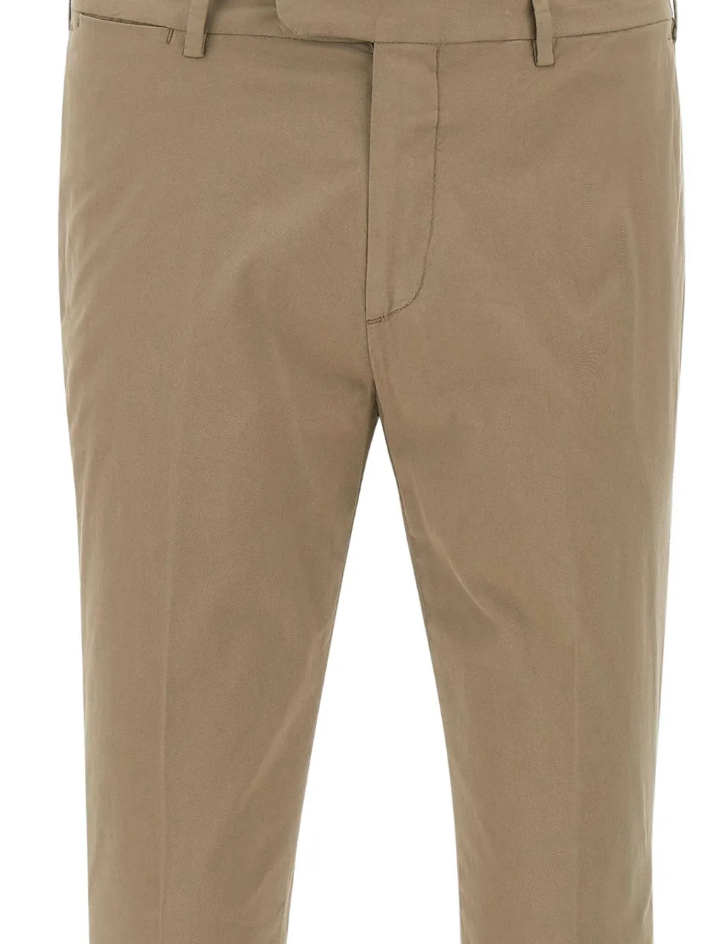 Devore Tailored Chino Trousers In Brown