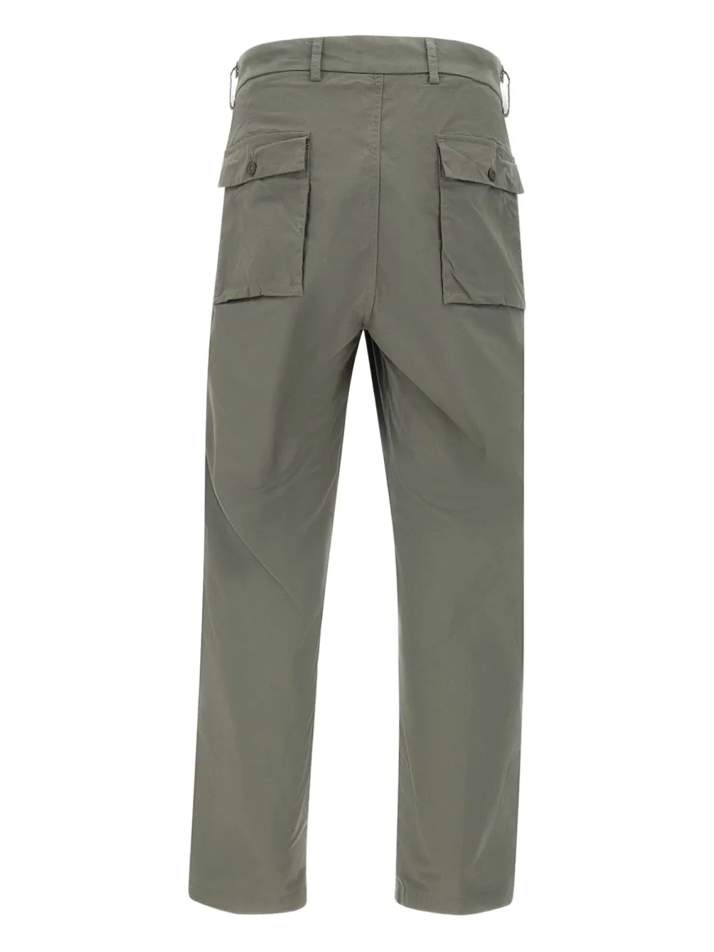 Replay cotton-blend trousers - Groen