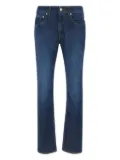 DEVORE logo-patch jeans - Blue