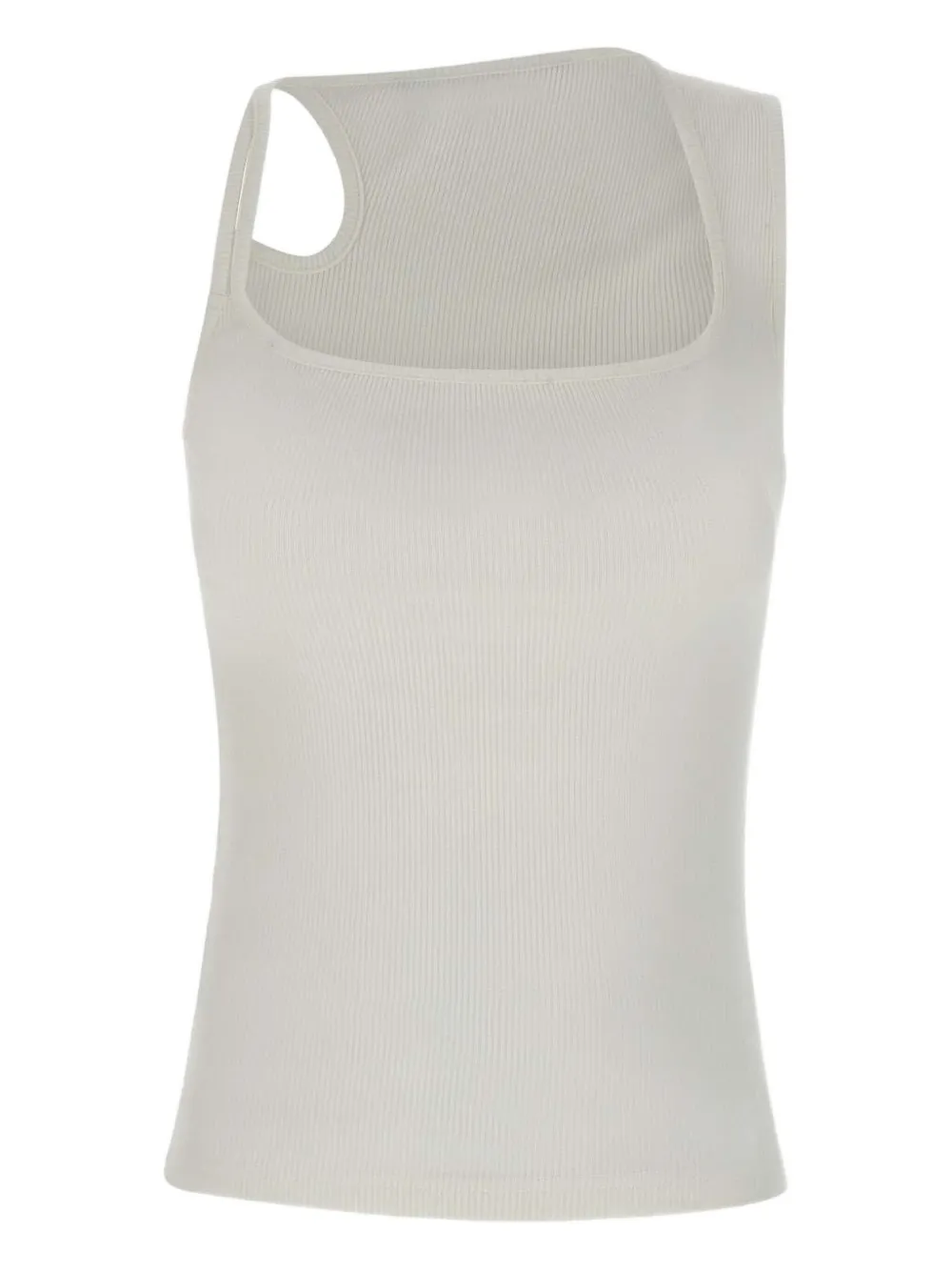 asymmetric tank top