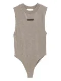 FEAR OF GOD ESSENTIALS logo-plaque bodysuit - Grey