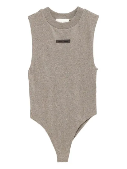 FEAR OF GOD ESSENTIALS logo-plaque bodysuit