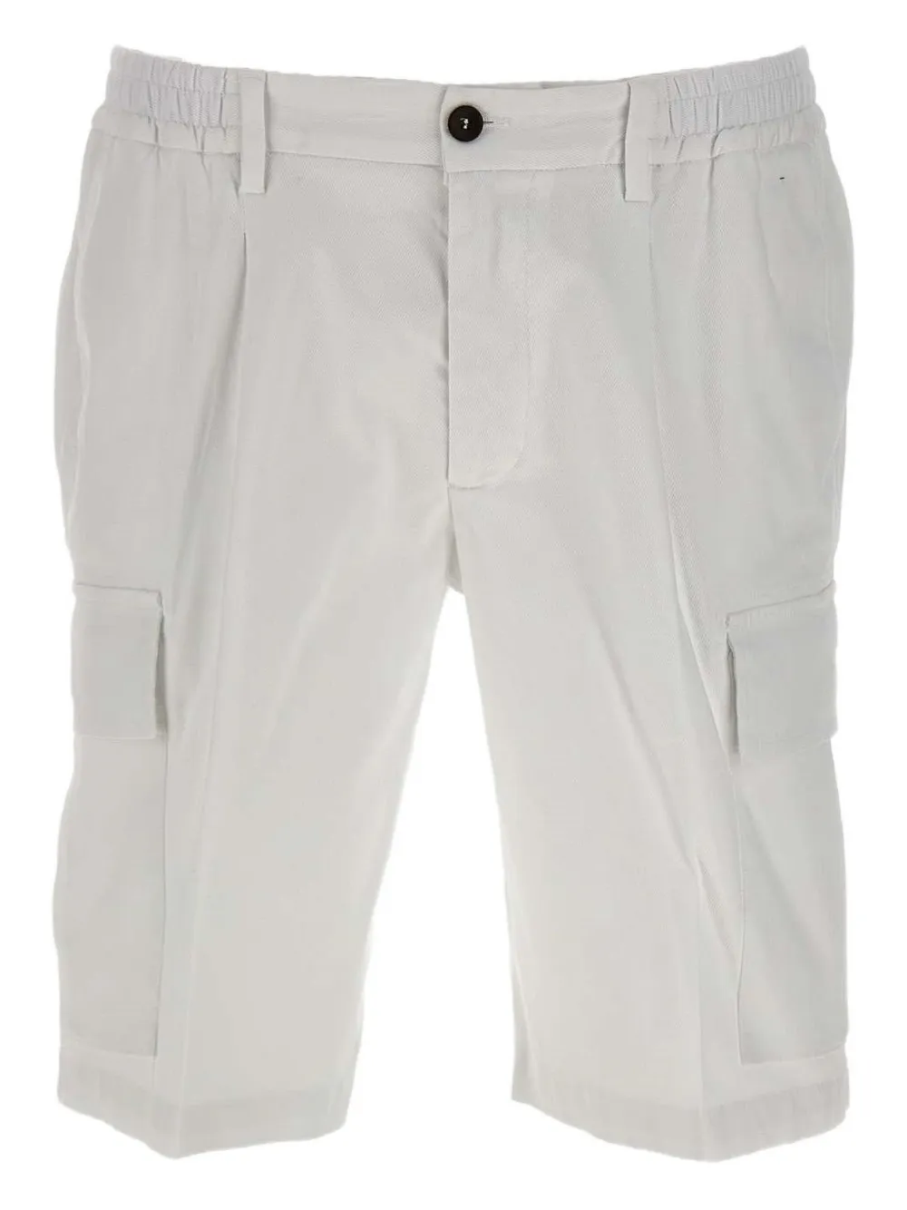 DEVORE elasticated cargo shorts | White | Image 1