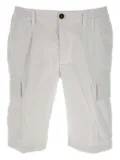 DEVORE elasticated cargo shorts - White