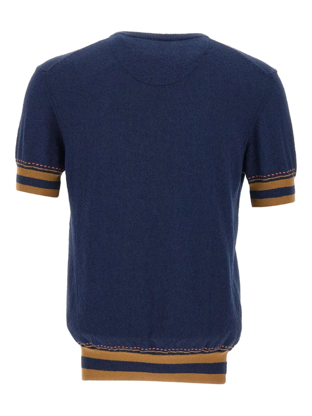 BOB Collin Unica stripe-detailed sweater - Blauw