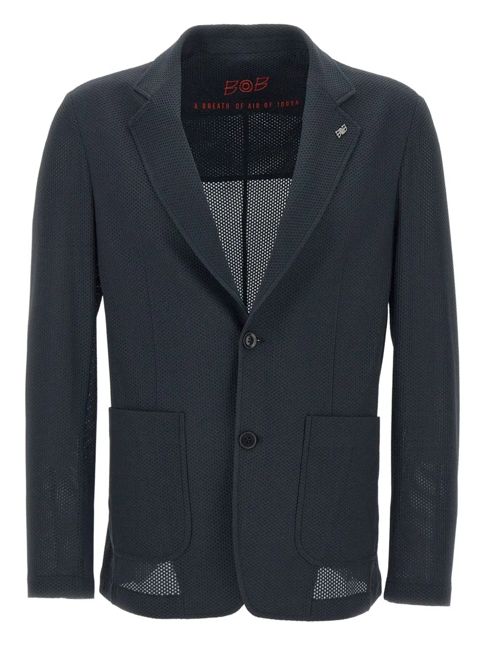 BOB blazer à design texturé | bleu | Image 1