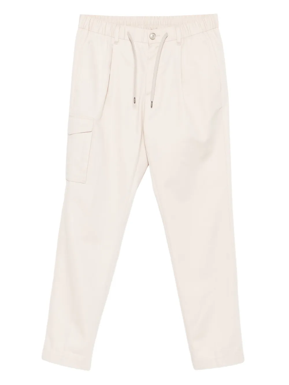 Herno Broek met cargo zak en trekkoord Beige
