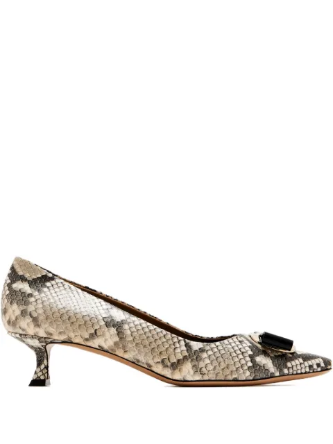 Ferragamo zapatillas Zelma con tacón de 40mm