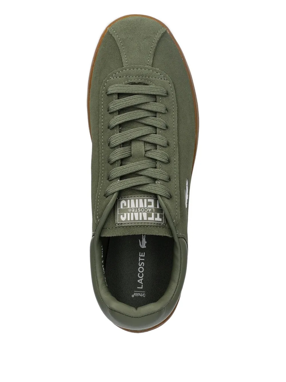 Lacoste suede logo-detail sneakers | Low-Tops | Image 2