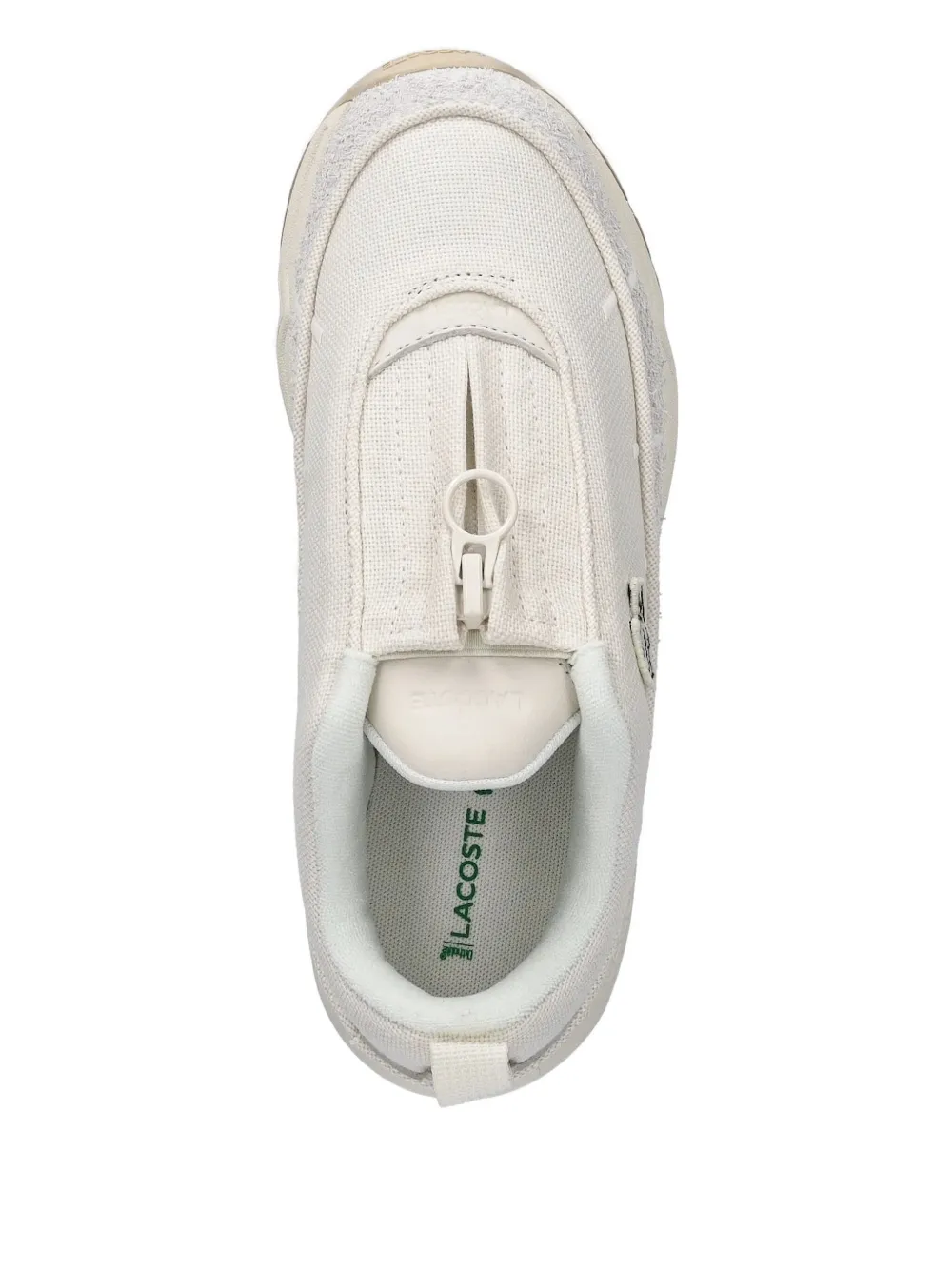 Lacoste Sneakers met ritssluiting - Wit