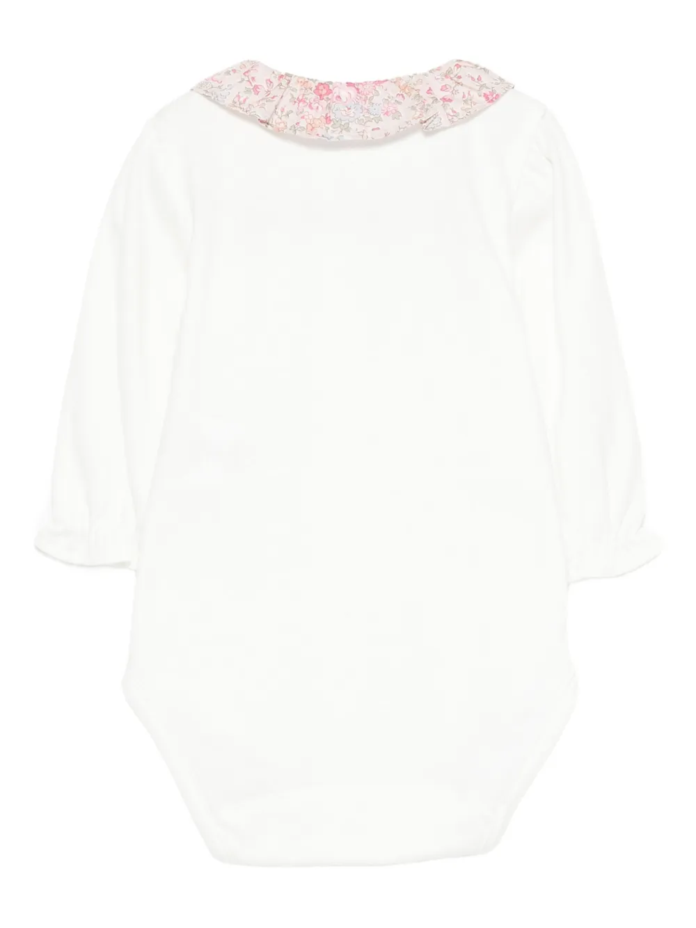 Tartine Et Chocolat floral-collared body Wit