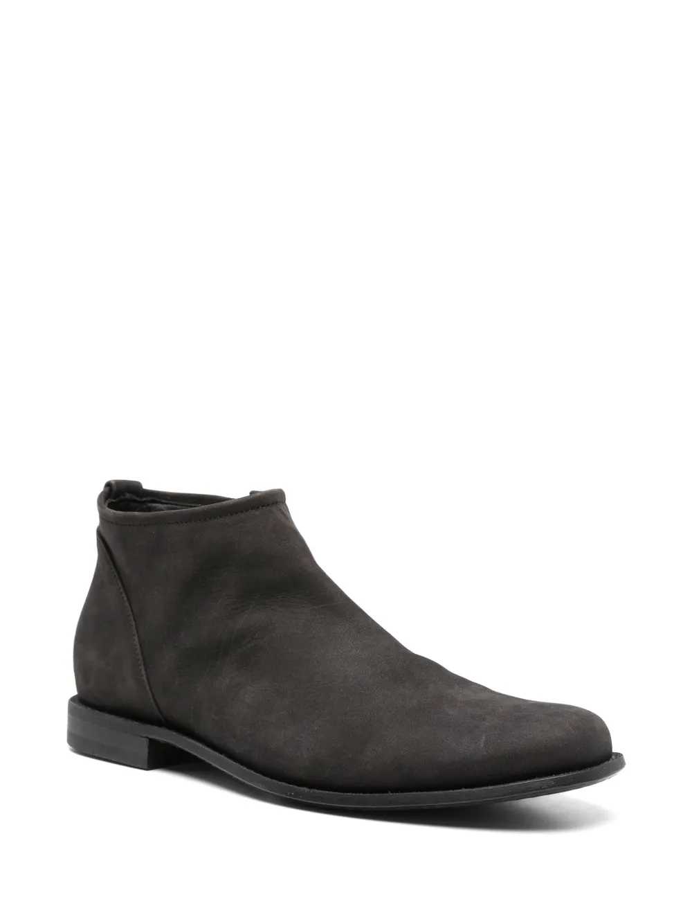 Pantanetti suede ankle boots Black
