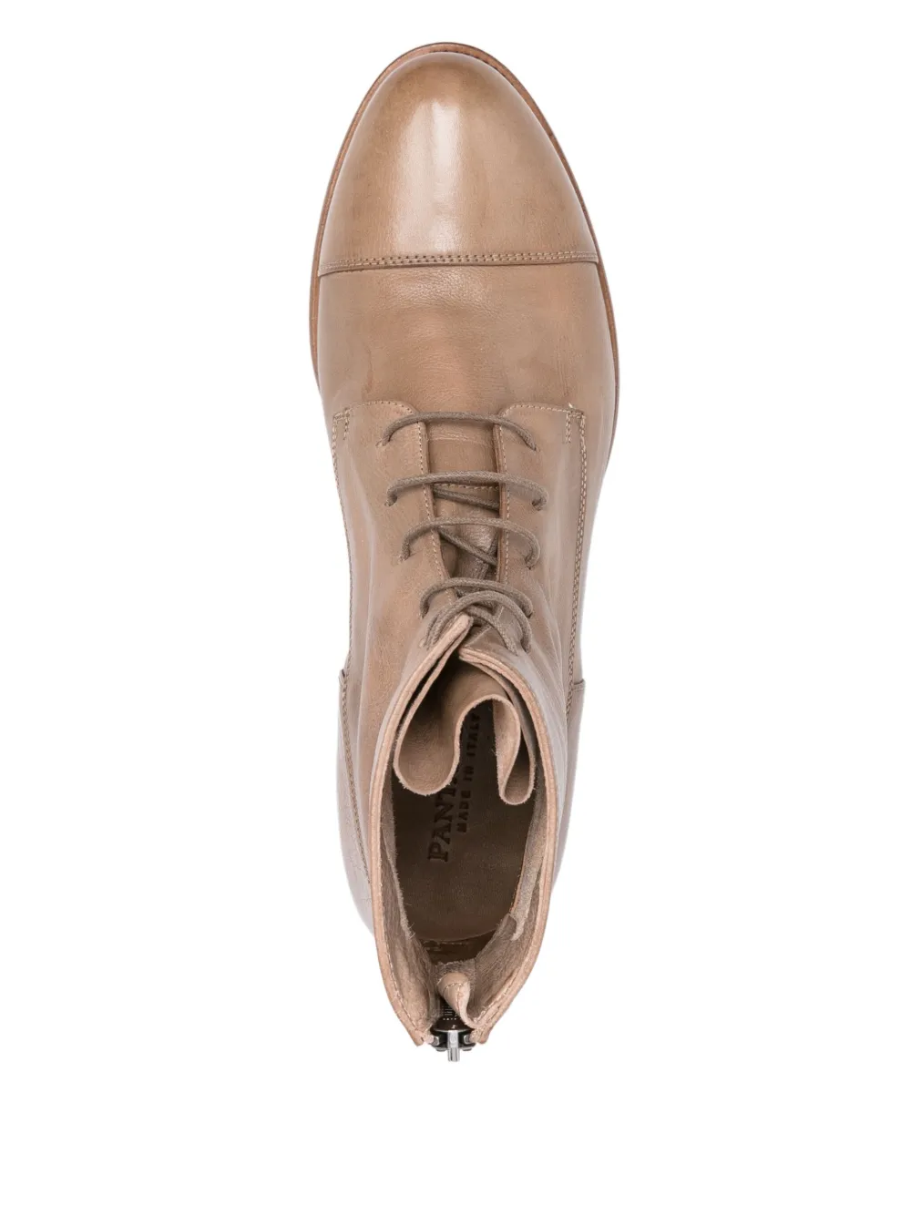 Pantanetti leather ankle boots Neutrals