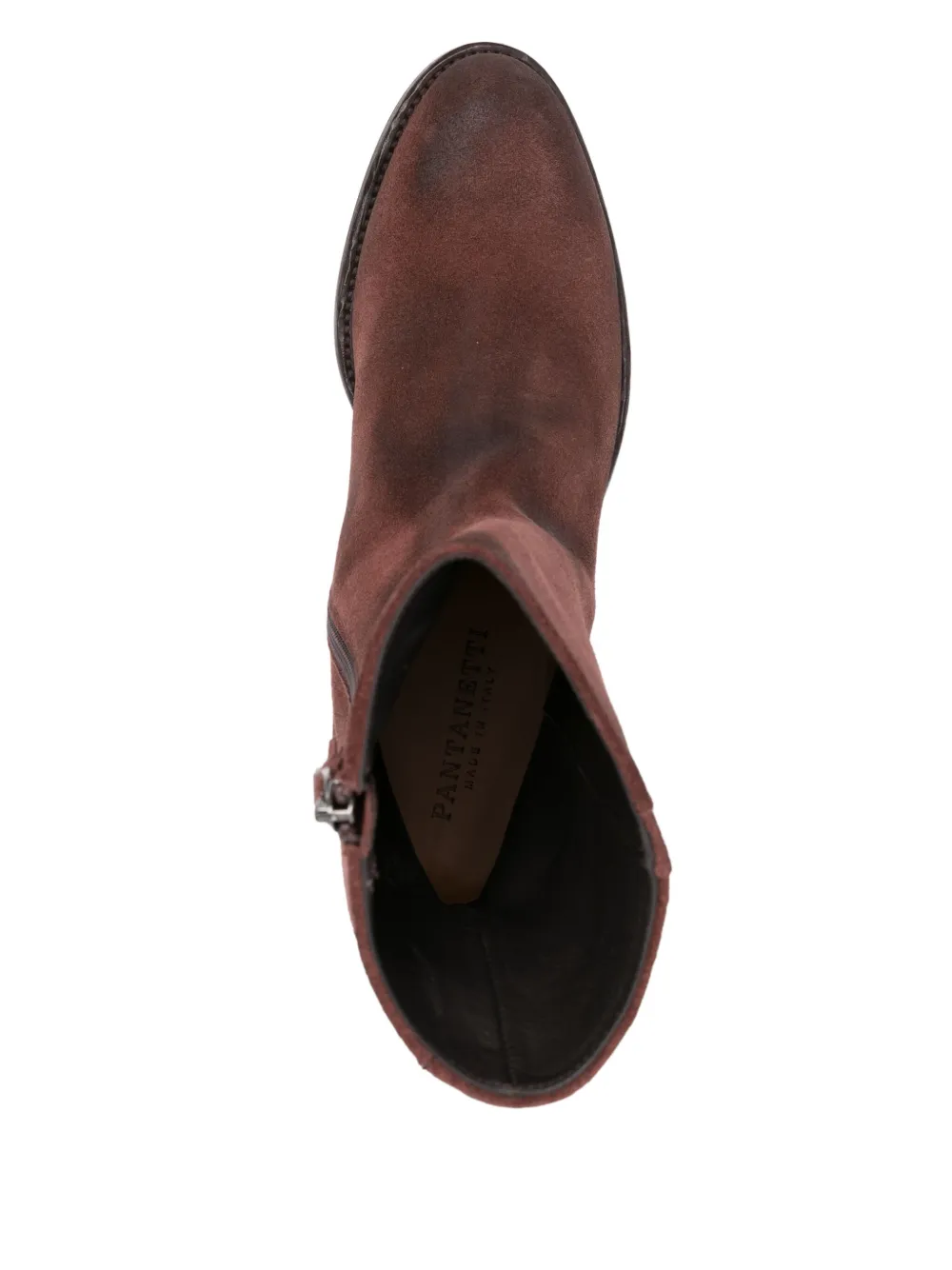 Pantanetti 50mm suede boots Brown