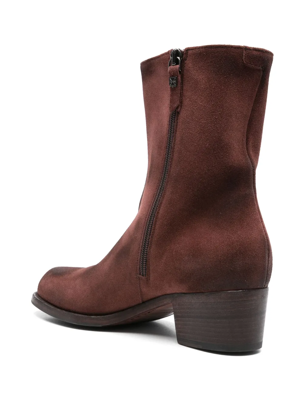 Pantanetti 50mm suede boots Brown