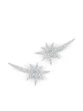 graziela 18K white gold diamond earrings - Silver