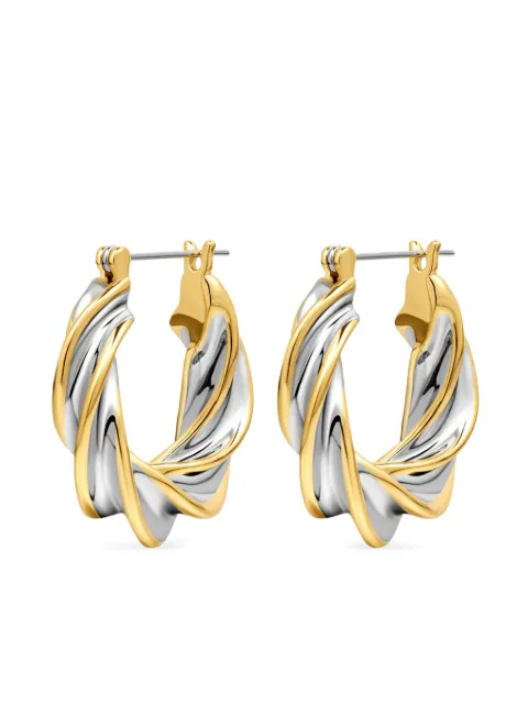 Luv Aj twisted hoop earrings