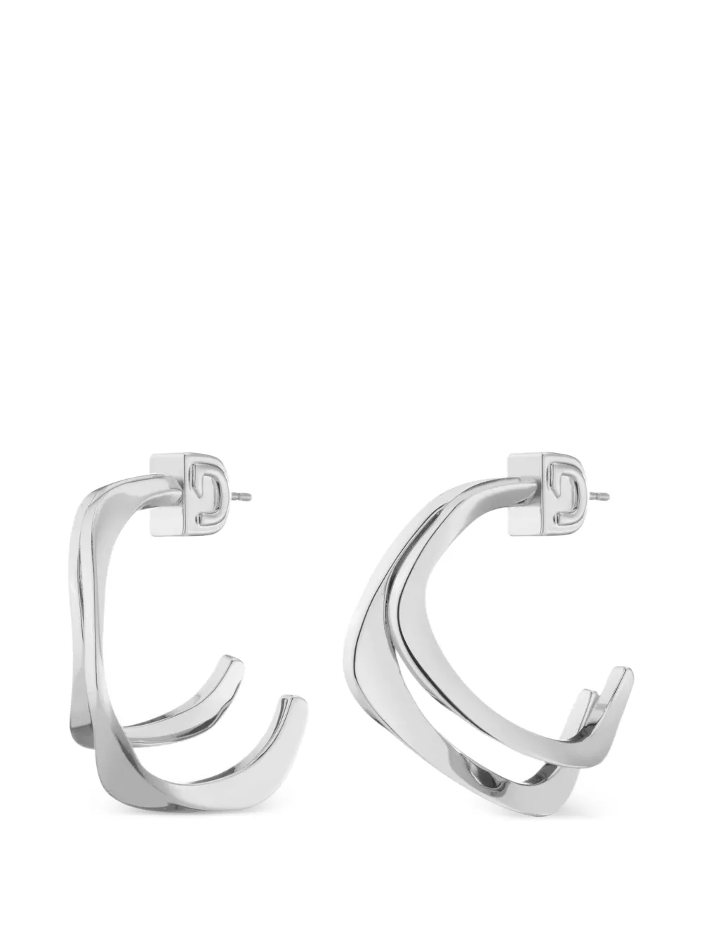 DEMARSON New York Sandro hoop earrings - Argento