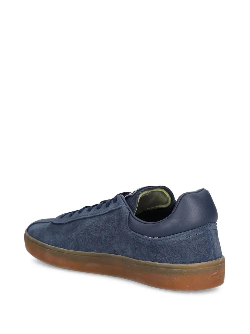 Lacoste suede logo-detail sneakers Blue