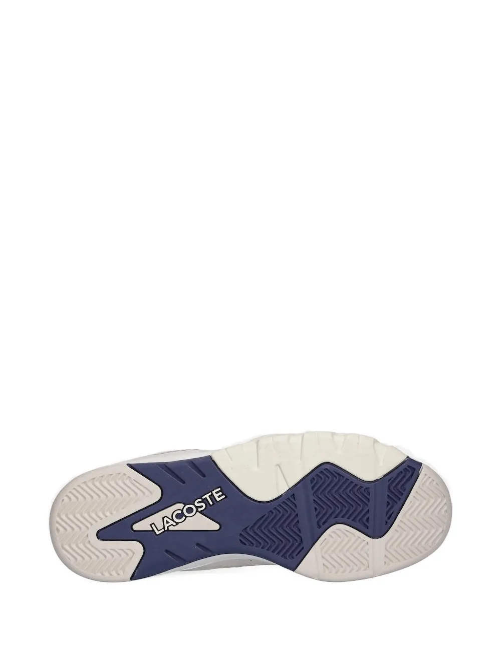 Lacoste perforated leather sneakers Neutrals