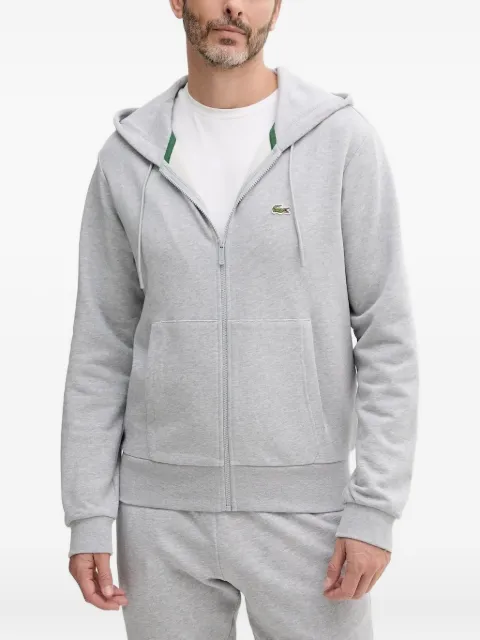 Lacoste logo-patch hoodie
