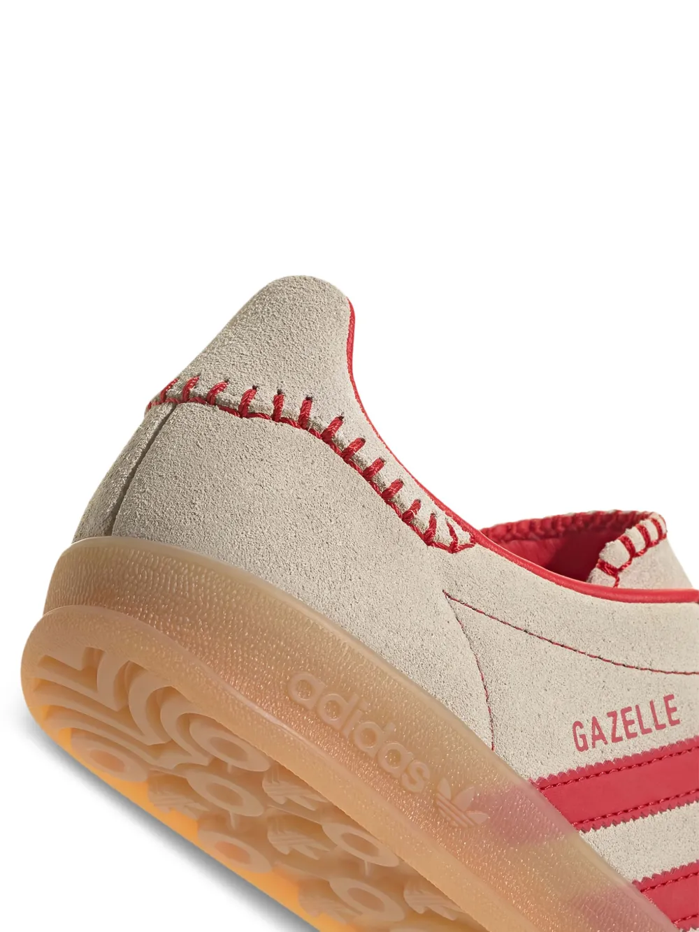 adidas Gazelle sneakers met stiksel Beige