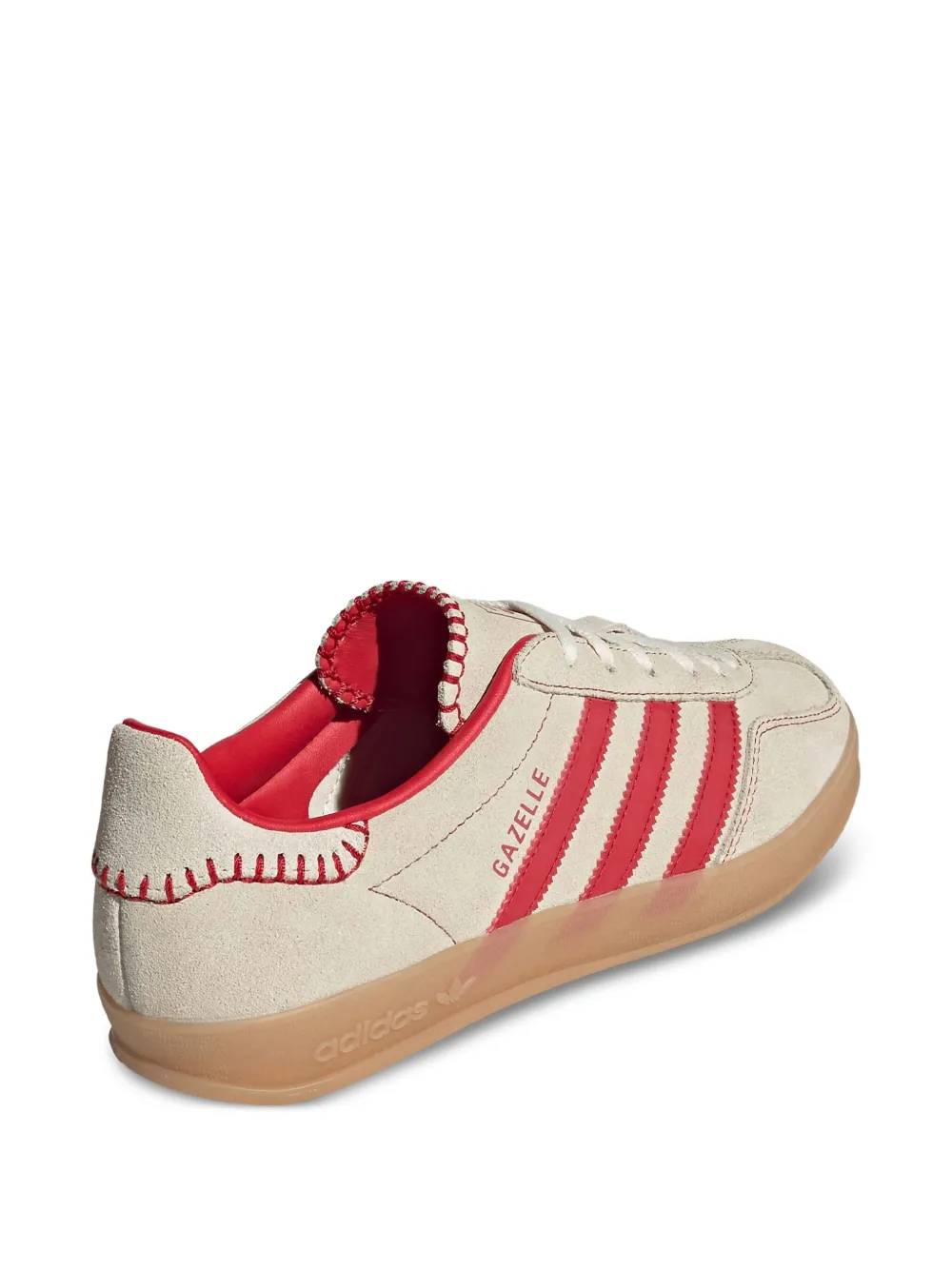 adidas Gazelle sneakers met stiksel Beige