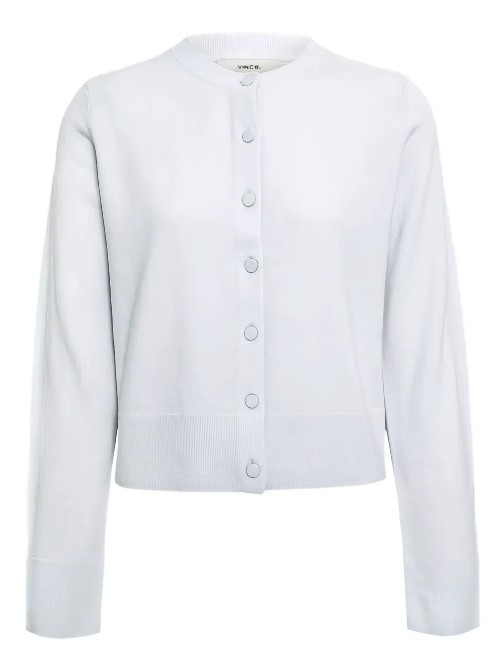 Vince crew-neck cardigan | White | Image 1