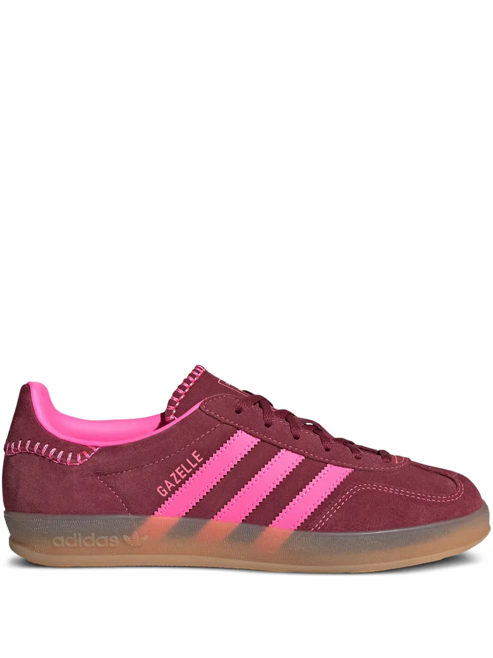 adidas Gazelle suede trainers Red