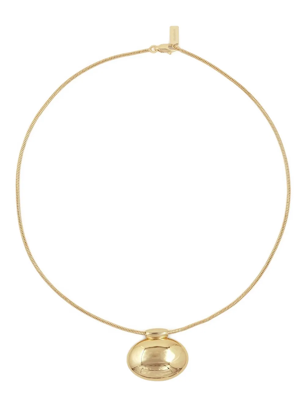 Reflection Pendant gold-plated necklace