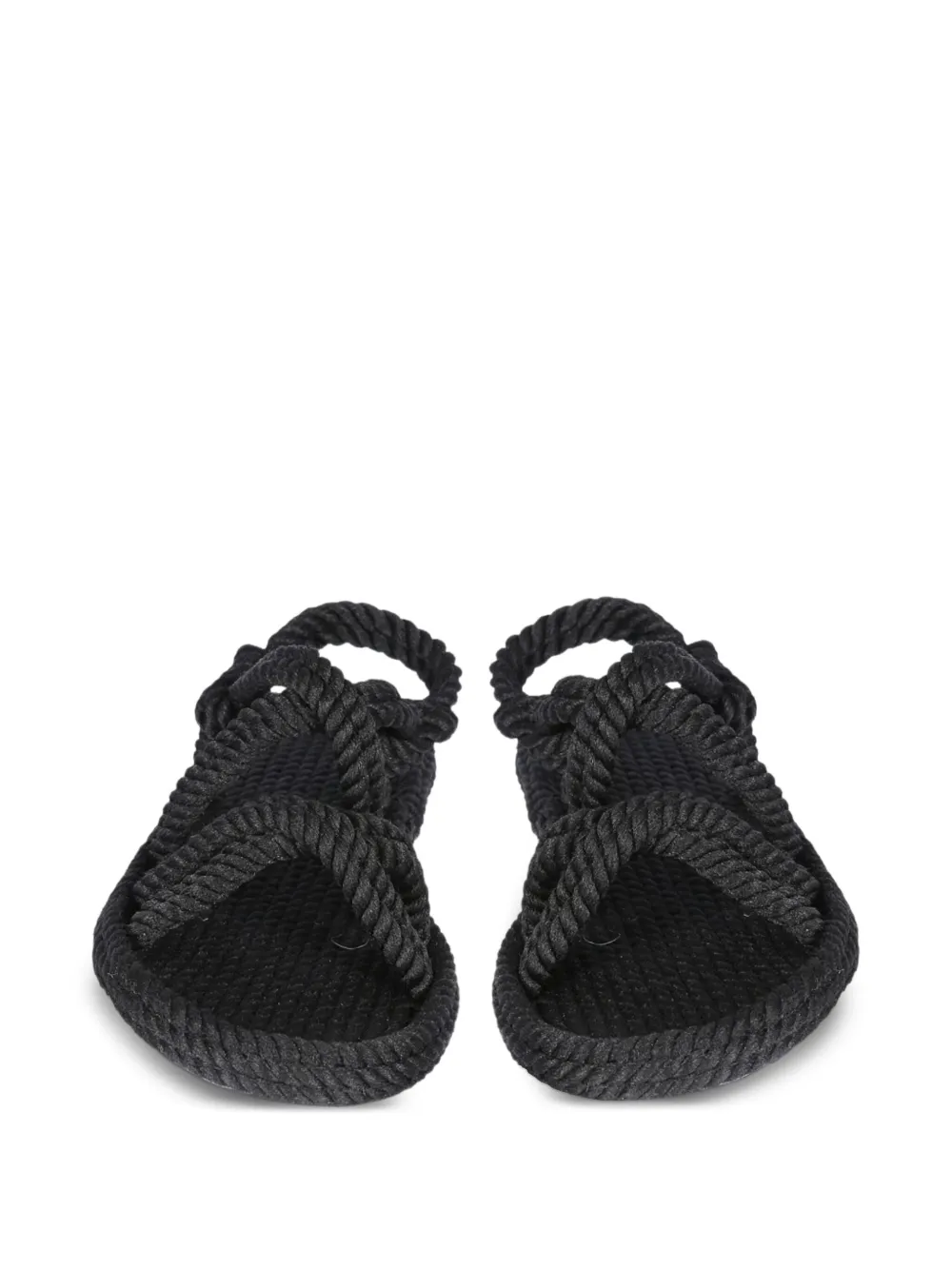 Bohonomad Rope Sandals In Black
