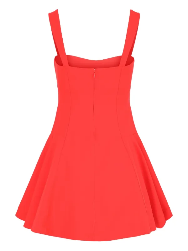 strapless open back dress Brynne Red Mini Dress | Dresses main image 1