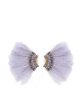 Mignonne Gavigan Madeline feather earrings - Purple