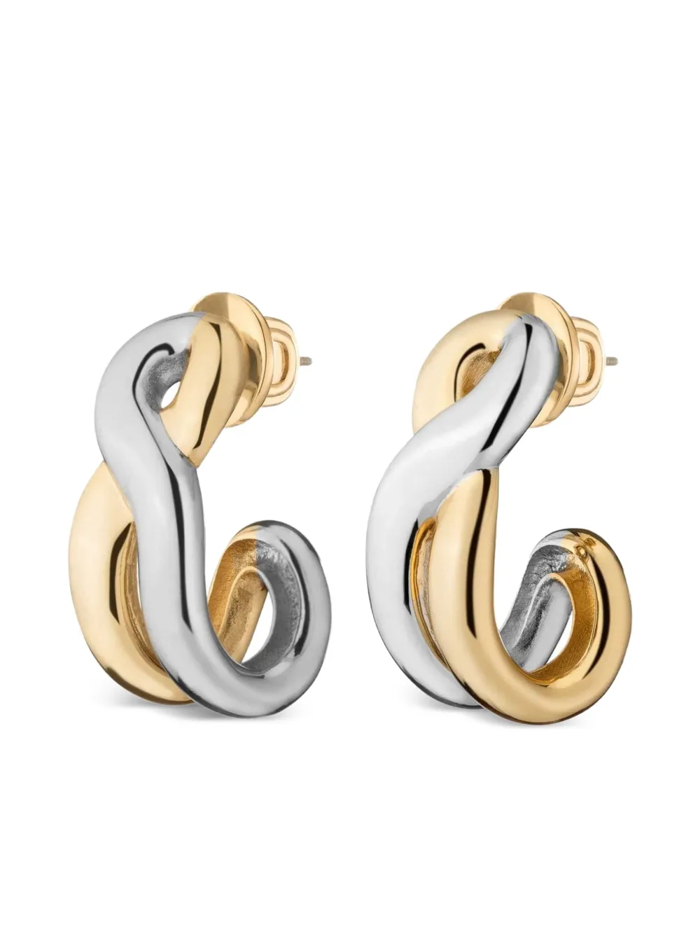 Odell twisted hoop earrings