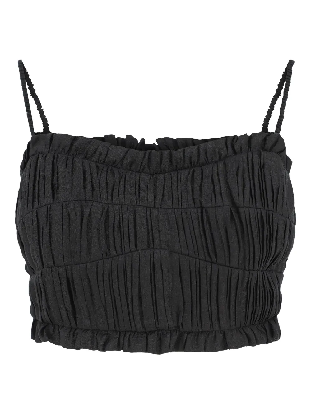 shirred top