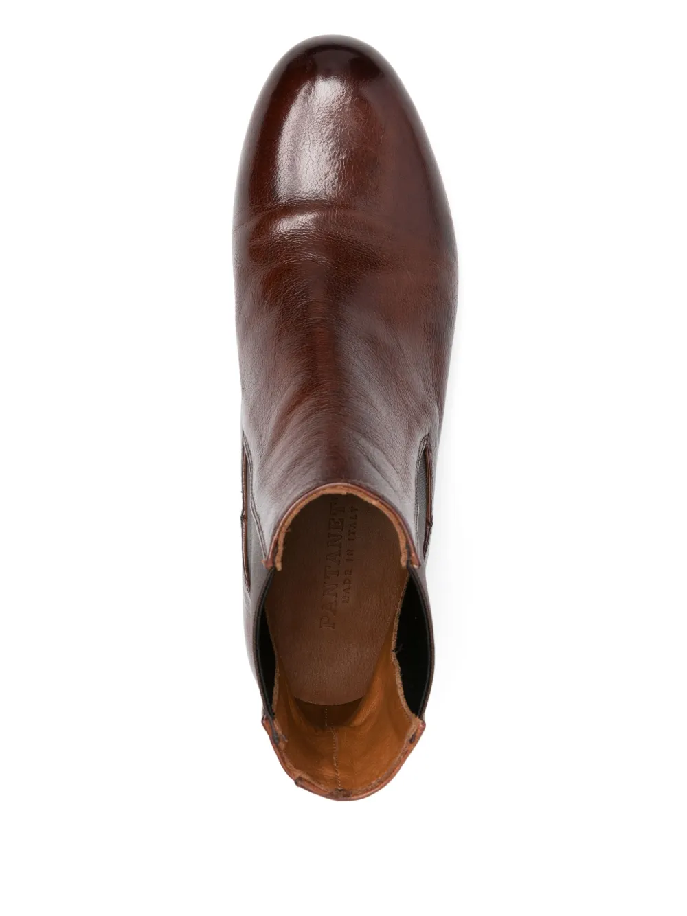 Pantanetti leather ankle boots Brown