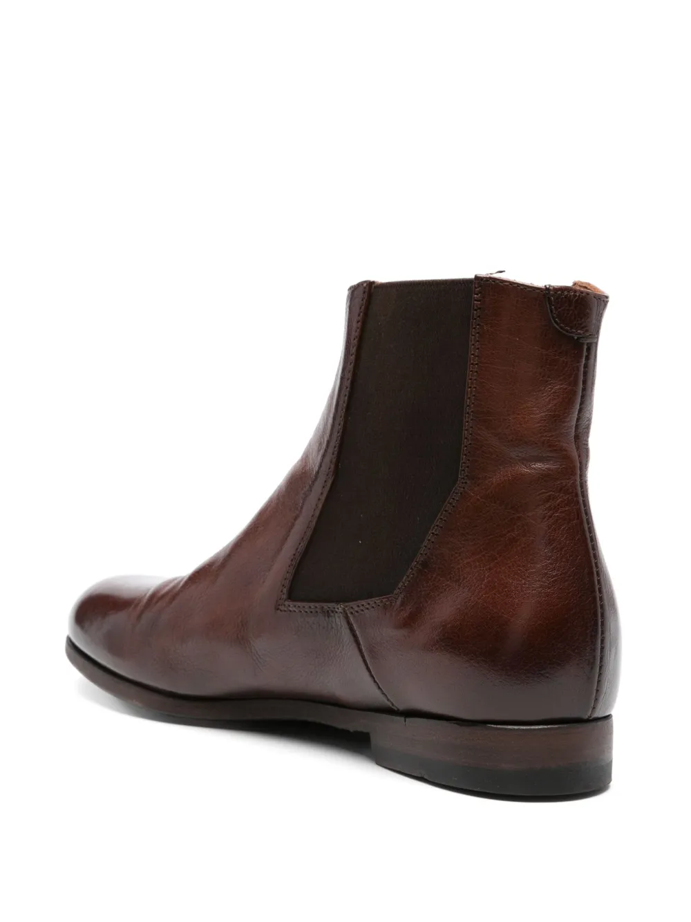 Pantanetti leather ankle boots Brown