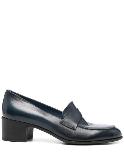 Pantanetti 50mm leather pumps