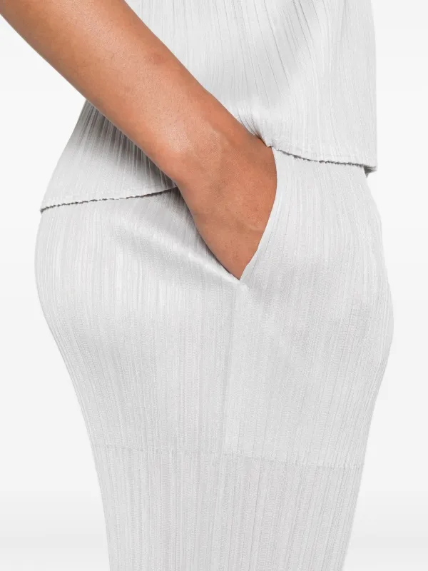 Pleats Please Issey Miyake プリーツ パンツ | グレー