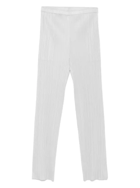 Pleats Please Issey Miyake بنطال بكسرات