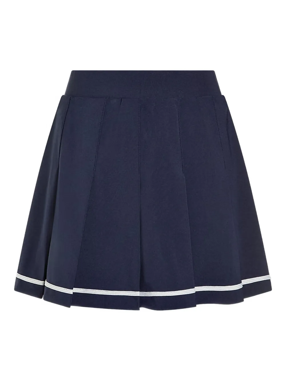 Varley pleated stripe-detail skirt | Blue | Image 1